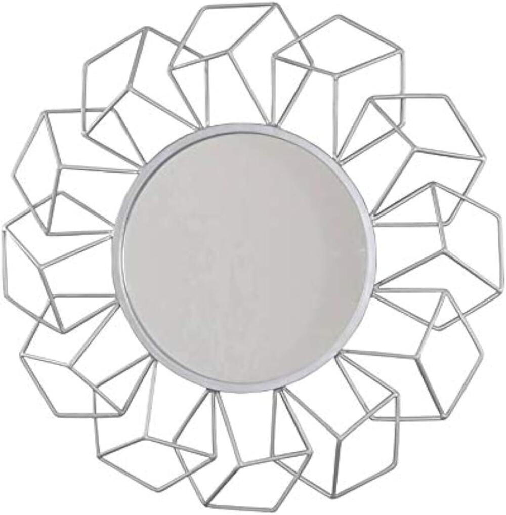 Your Home and Beyond Modern Contemporary 23.25x2x23.25 3D Geometrical Shaped Rou